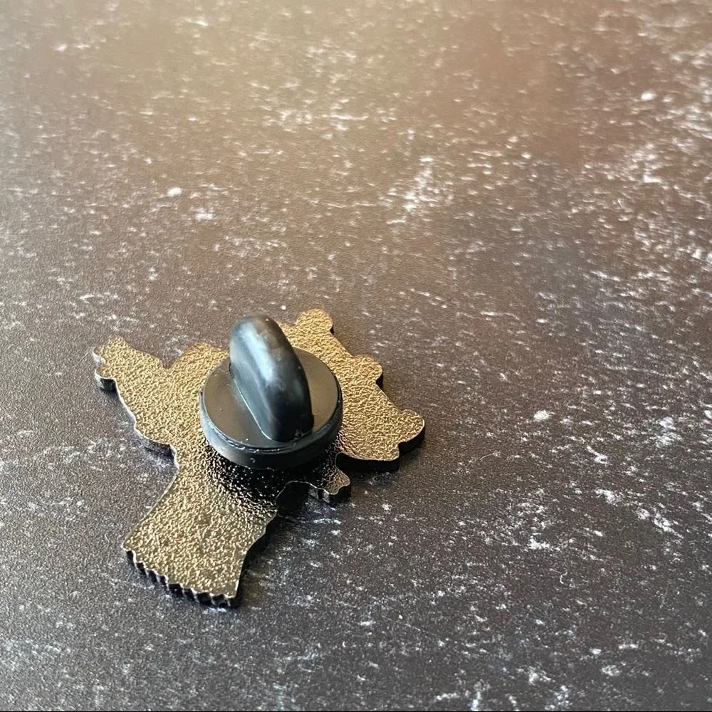 Bart Simpson Skateboard Enamel Pin/ Brooch